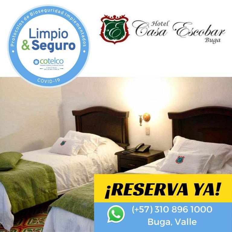 Отель Casa Escobar Буга Экстерьер фото